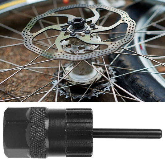 Fiets cassette afnemer met 12 tanden voor SRAM en SunRace tandwielen – lockring sleutel – fietsgereedschap