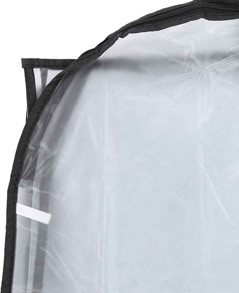 Laad afbeelding in Galerijviewer, Waterdichte golftas regenhoes van transparant PVC met ritssluiting – golfregenbescherming – golftrolley accessoires
