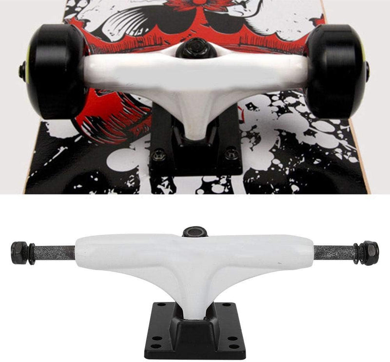 Laden Sie das Bild in Galerie -Viewer, Skateboard truck van aluminium-magnesiumlegering wit – longboard truck – skateboard accessoires
