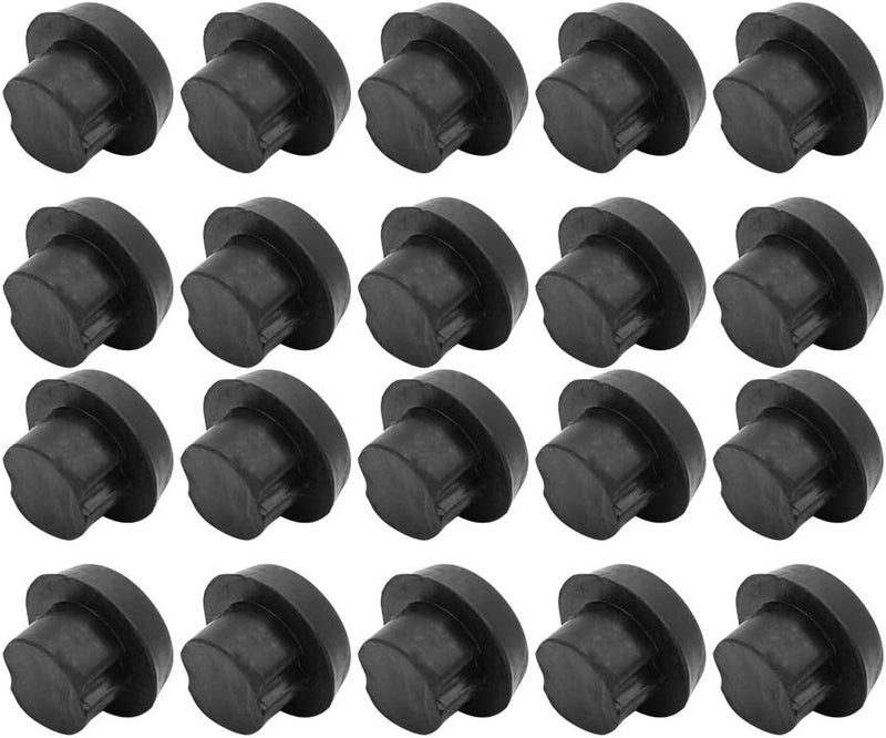 Laden Sie das Bild in Galerie -Viewer, 20x Biljartkeu Bumper – Rubberen Bodemdop voor Pool Cue – Bescherming voor Keu Onderkant
