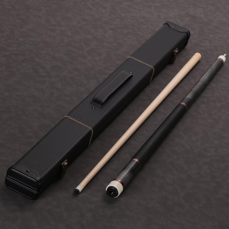 Laden Sie das Bild in Galerie -Viewer, Biljartkeu 147 cm 19-20 oz – Canadese Esdoorn Pool Cue 12,5 mm Tip – Leren Grip
