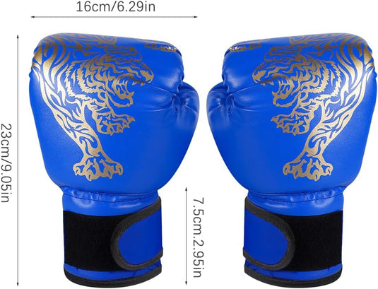 Gants de boxe pour enfants 6 oz rouges