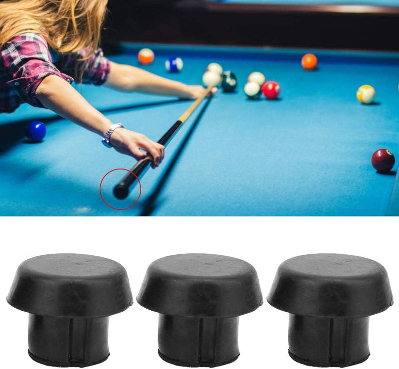 Laden Sie das Bild in Galerie -Viewer, 20x Biljartkeu Bumper – Rubberen Bodemdop voor Pool Cue – Bescherming voor Keu Onderkant
