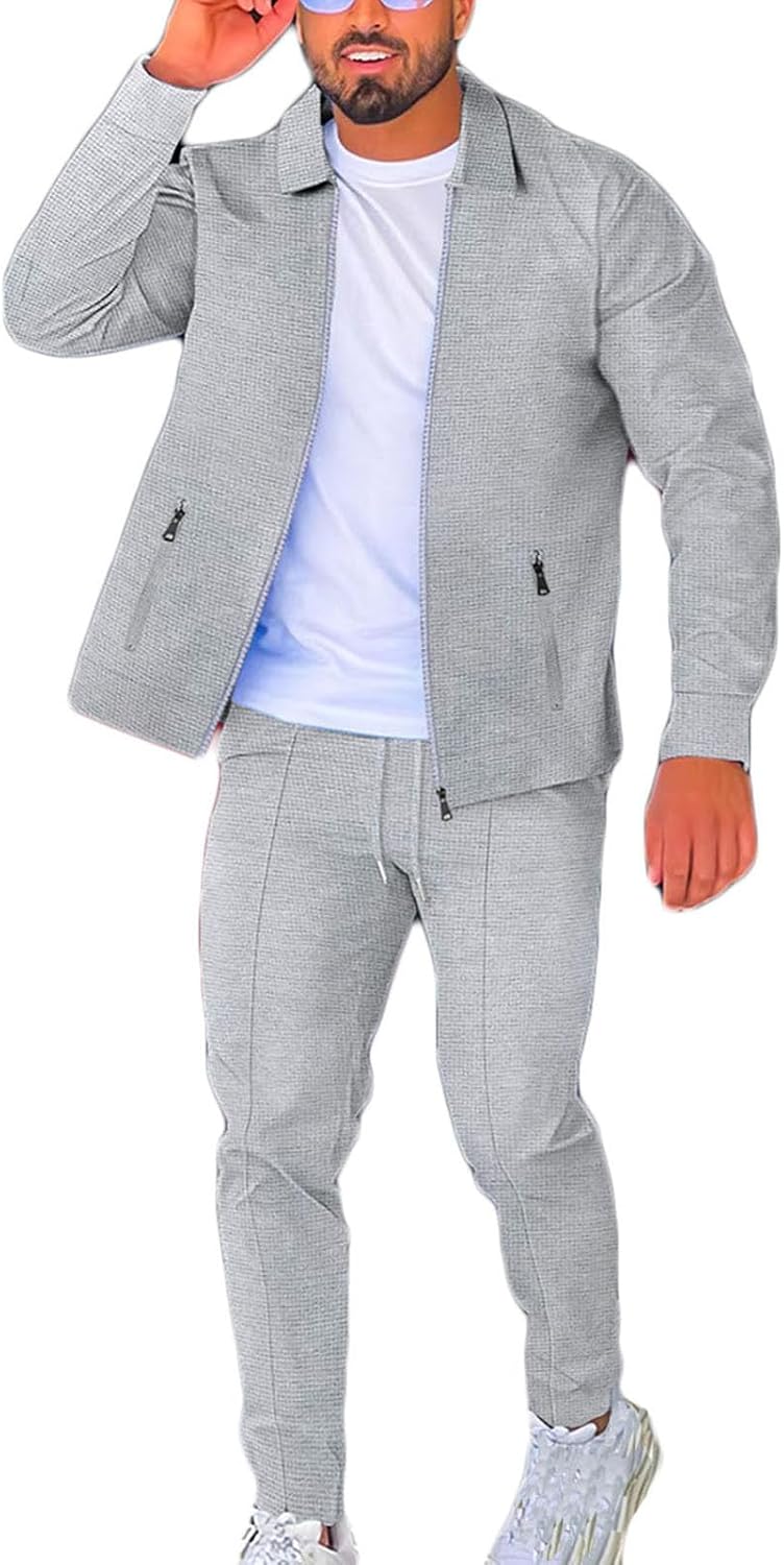 Chargez l'image dans la visionneuse de la galerie, Heren trainingspak 2-delig met vest en joggingbroek
