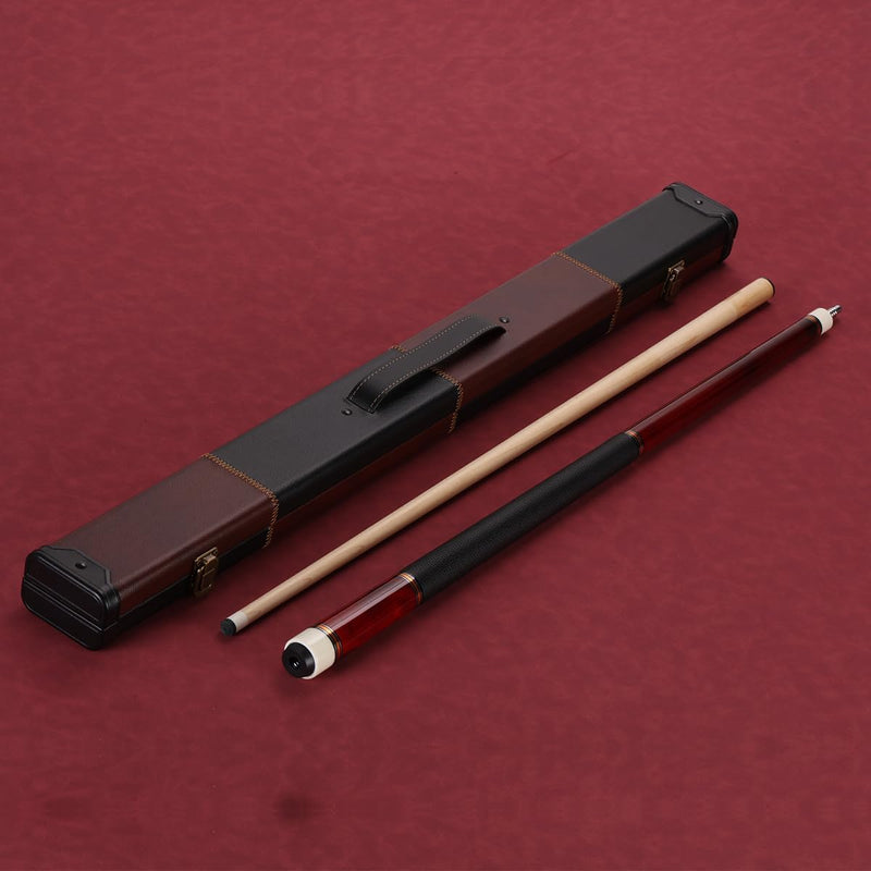 Laden Sie das Bild in Galerie -Viewer, Biljartkeu 147 cm 19-20 oz – Canadese Esdoorn Pool Cue 12,5 mm Tip – Leren Grip
