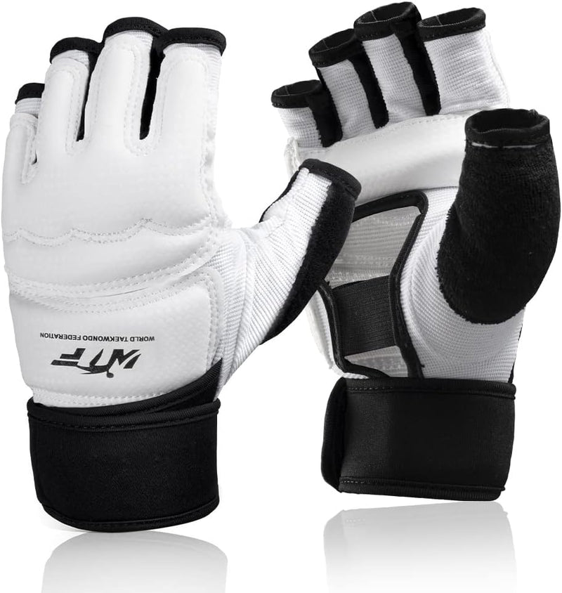 Load image into Gallery viewer, Taekwondo Vechtsporthandschoenen, LangRay bokshandschoenen, punchinghandschoenen, MMA handschoenen voor sparring, martial arts, bokszak, trainingshandschoenen voor volwassenen en kinderen
