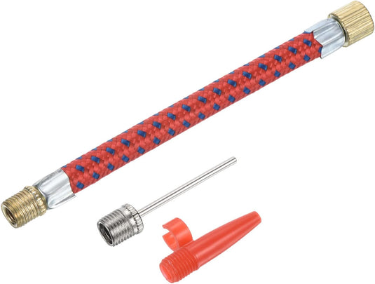Balpomp naalden adapterset 5-delig met slang en mondstuk – pompnaalden – sportbal accessoires