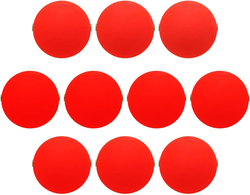 Chargez l'image dans la visionneuse de la galerie, Flotteurs de pêche, 10 pièces, 18 mm, ronds, rouges fluorescents – flotteurs coulissants – accessoires de pêche

