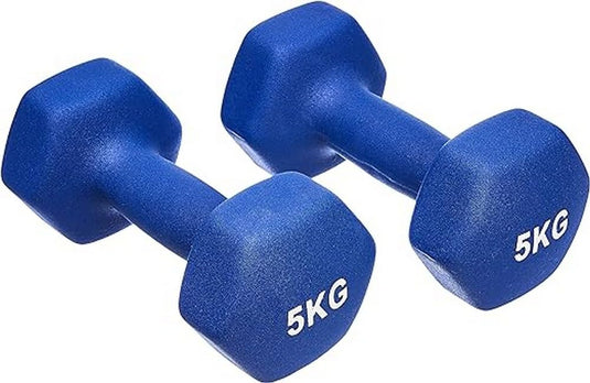 Neopreen dumbbells met antislip grip – halters – fitness gewichten