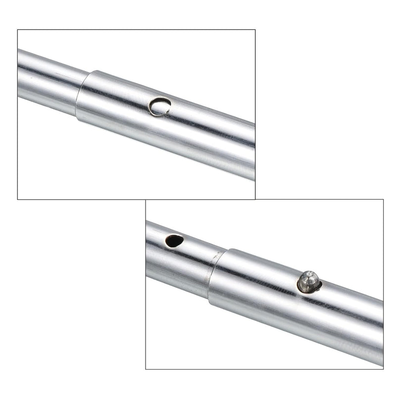 Load image into Gallery viewer, Veerclips met drukknop 8 x 5 mm 8 stuks van staal – buisklemmen – kajak tentstok accessoires
