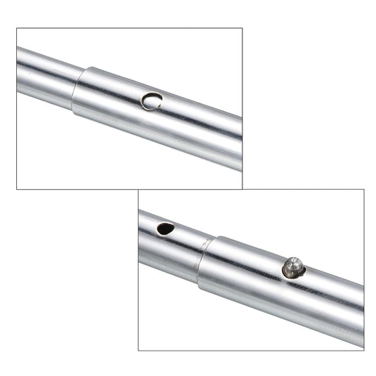 Veerklemmen voor telescopische buizen 8x5,5 mm (8 stuks) - Kajak peddel borgpennen - Tentpaal borgclips staal