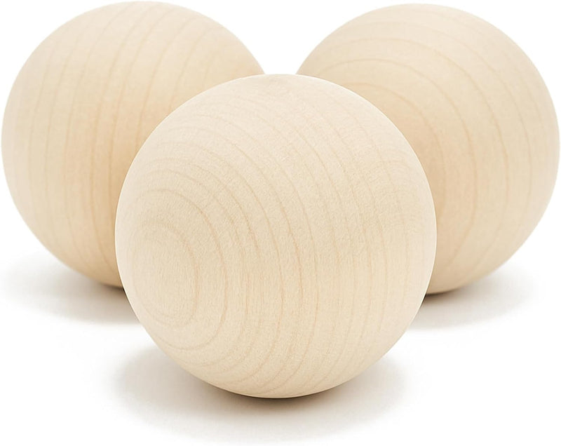 Laad afbeelding in Galerijviewer, Houten hockey trainingsballen 5,1 cm – 3 stuks
