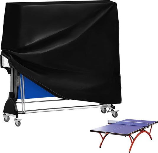 Waterproof table tennis cover 185 x 70 x 165 cm made of 210D Oxford fabric with UV protection – ping-pong protection – table tennis cover