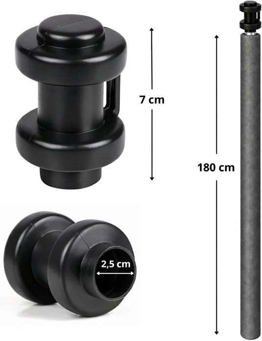 Trampoline stangbescherming 8 stuks 180 cm van PE-schuim – schuimbuizen – trampoline accessoires