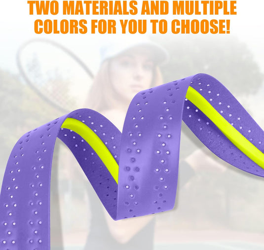 Gripband set 6 stuks voor rackets multicolor