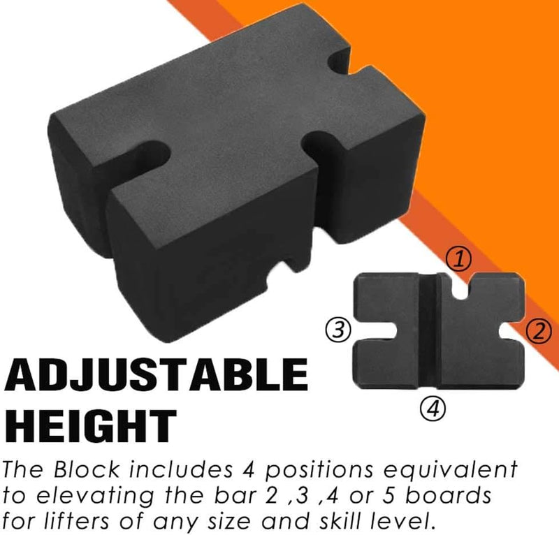 Laad afbeelding in Galerijviewer, Bench press block voor board press training

