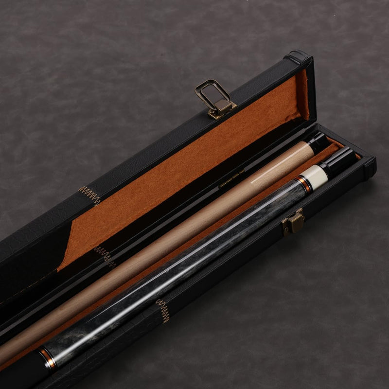 Laden Sie das Bild in Galerie -Viewer, Biljartkeu 147 cm 19-20 oz – Canadese Esdoorn Pool Cue 12,5 mm Tip – Leren Grip

