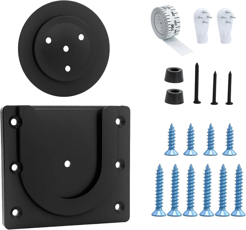 Laad afbeelding in Galerijviewer, Dartbord wandhouder van stevig kunststof met U-vormige bevestiging en 2 montagepennen – dartophanging – dartbordaccessoires
