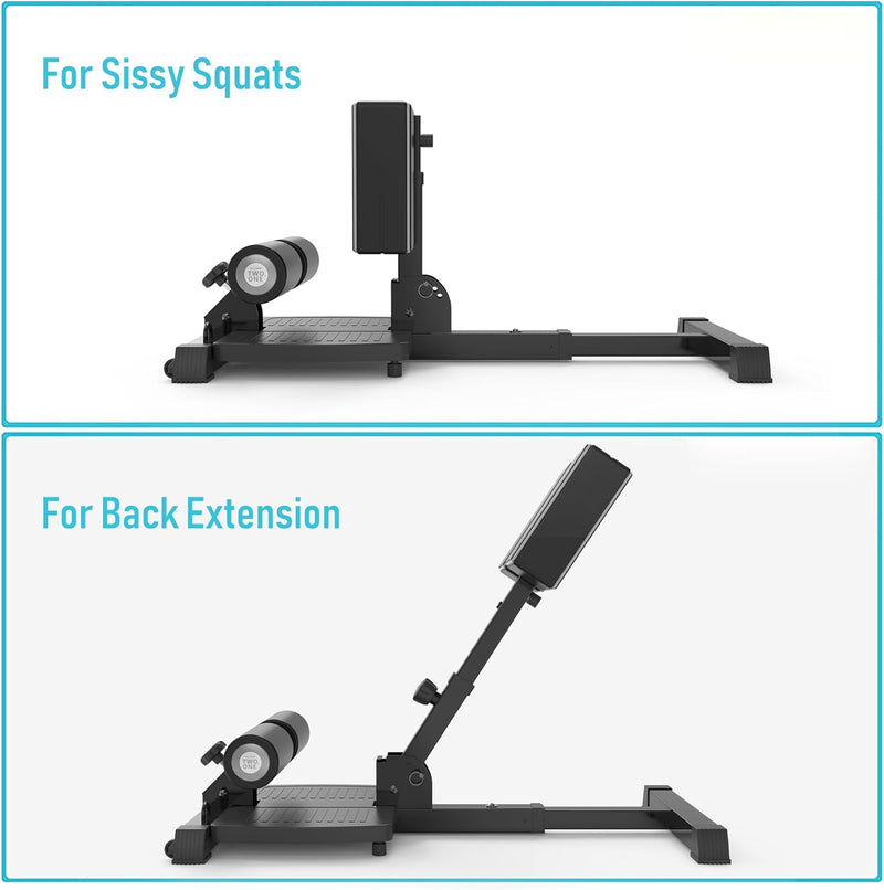 Laad afbeelding in Galerijviewer, Multifunctionele sissy squat bank voor beentraining
