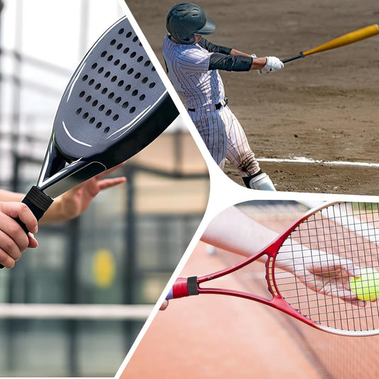 Siliconen gripringen set van 10 voor rackets