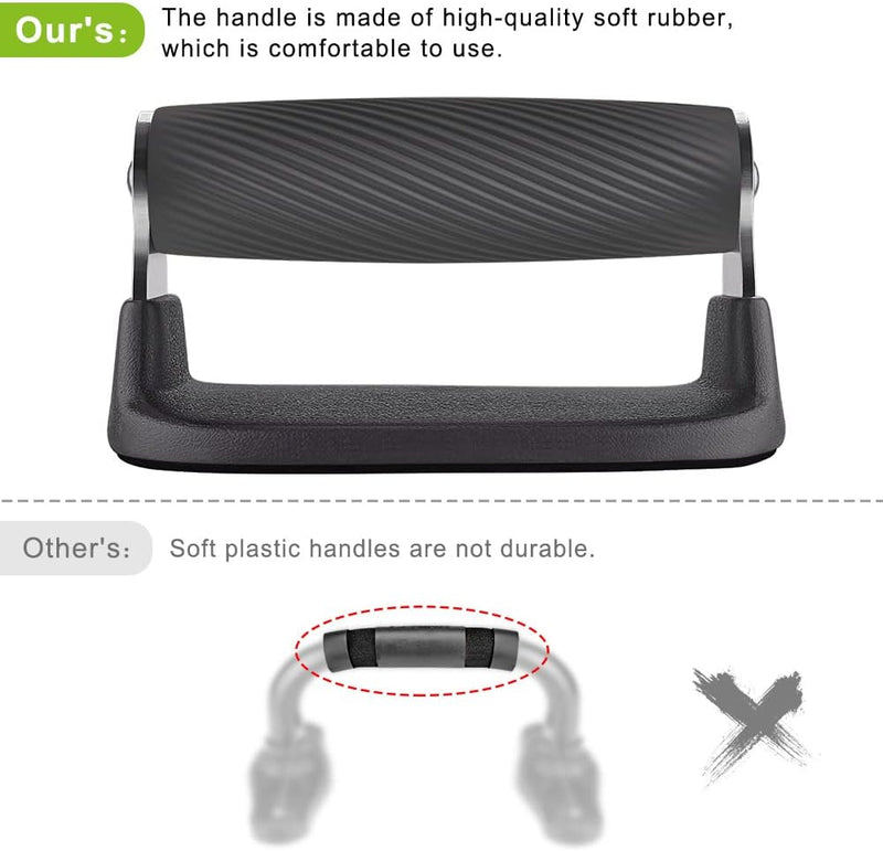 Load image into Gallery viewer, BeneLabel push-up-stangen, push-up-standaard, antislip zachte kunststof push-up-handgrepen, antislip onderlaag, roestvrij stalen steunframe, krachttrainingsapparatuur, perfect voor bodemtraining

