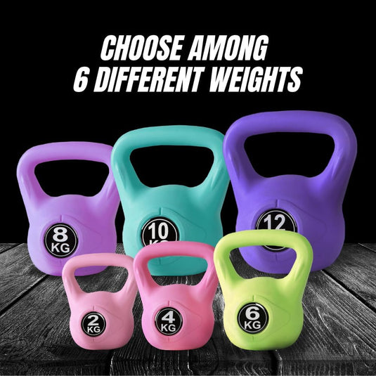 Kettlebell 12 kg met ergonomische handgreep