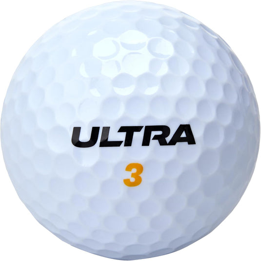 Wilson Golfballen Ultra, wit, verpakking van 24 stuks