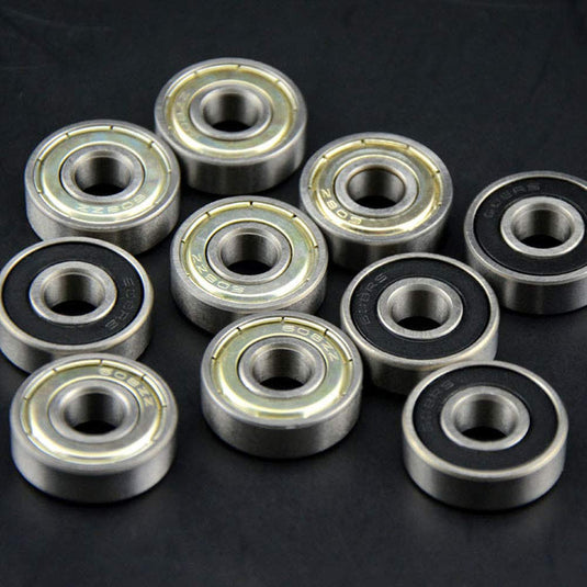 30 stuks lagerwiel 608 ZZ beide zijden afgeschermde skateboardkogellagers, koolstofstalen lagers, glad, lange levensduur, duurzaam, voor skateboards, inlineskates, scooters, rolschaatsen enz