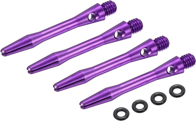 Laden Sie das Bild in Galerie -Viewer, Dartschachten 4 stuks 45 mm van aluminium geel met 2BA schroefdraad – dart shafts – dart accessoires
