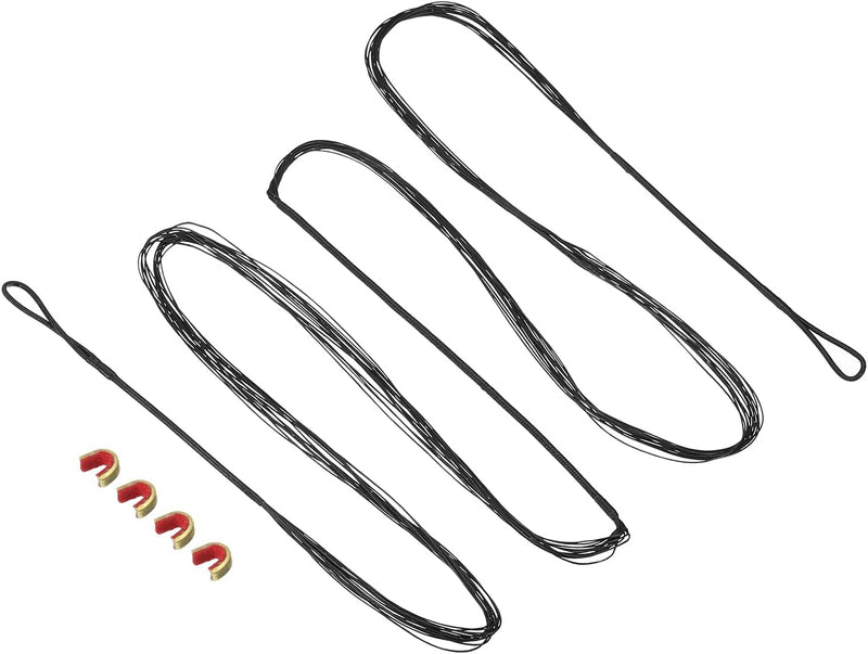 Chargez l'image dans la visionneuse de la galerie, Recurve boogsnaar 54 inch 14 strengen voor AMO 58 inch met 4 nokpunten – boogschieten accessoires
