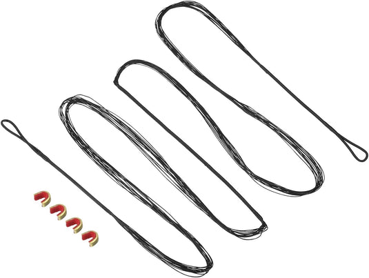 Recurve boogsnaar 54 inch 14 strengen voor AMO 58 inch met 4 nokpunten – boogschieten accessoires