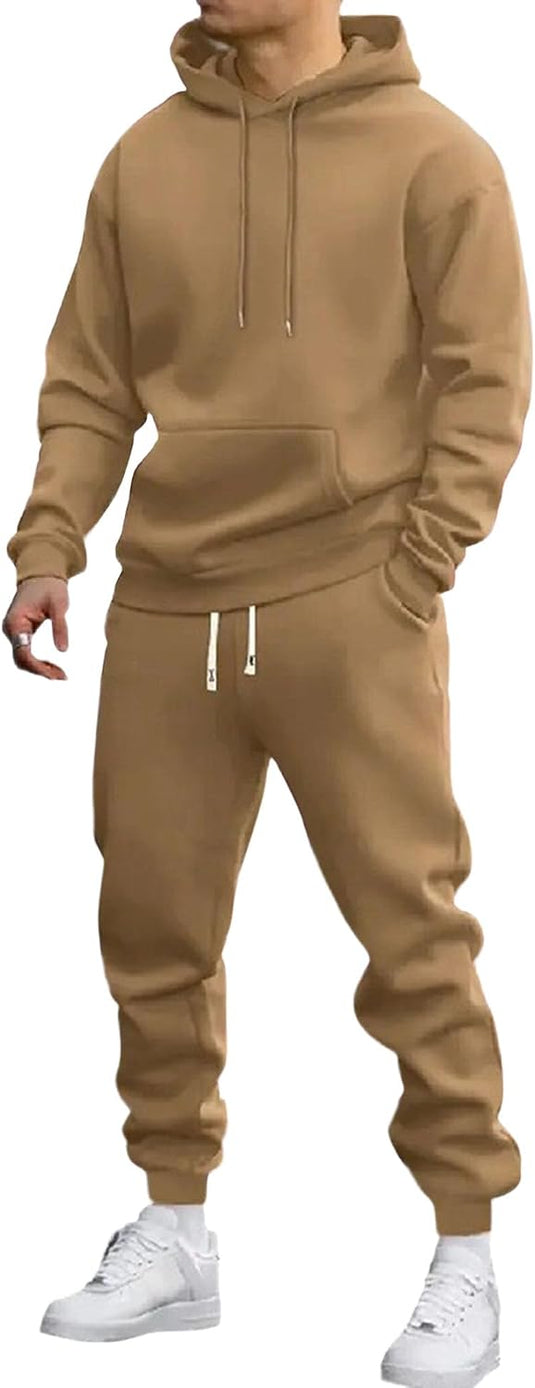 Heren trainingspak 2-delig met hoodie en joggingbroek