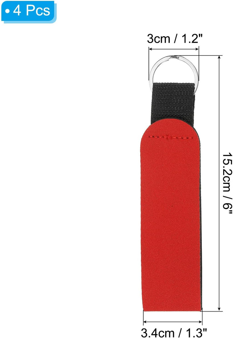 Chargez l'image dans la visionneuse de la galerie, Drijvende sleutelhangers 4 stuks van neopreen met sleutelring – watersport sleutelhanger – kajak accessoires
