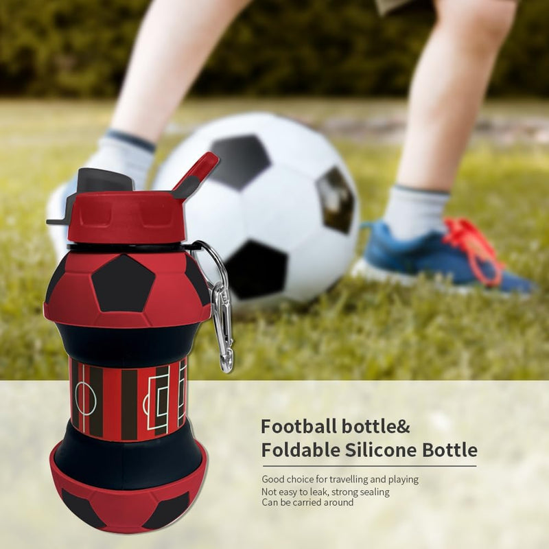 Chargez l'image dans la visionneuse de la galerie, Voetbal drinkfles met rietje 550 ml
