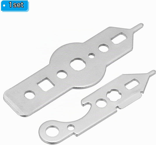 Multifunctionele dart wrench tool kit (2 stuks) - Sleutel gereedschap voor dartpijlen - Sleutelhanger accessoire dart shaft & soft tips