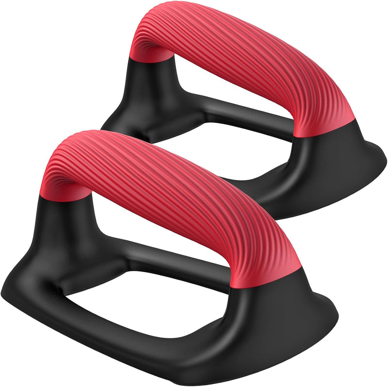Laden Sie das Bild in Galerie -Viewer, Push-up bars met zachte ergonomische handgrepen en antislip basis – opdruksteunen – fitness accessoires
