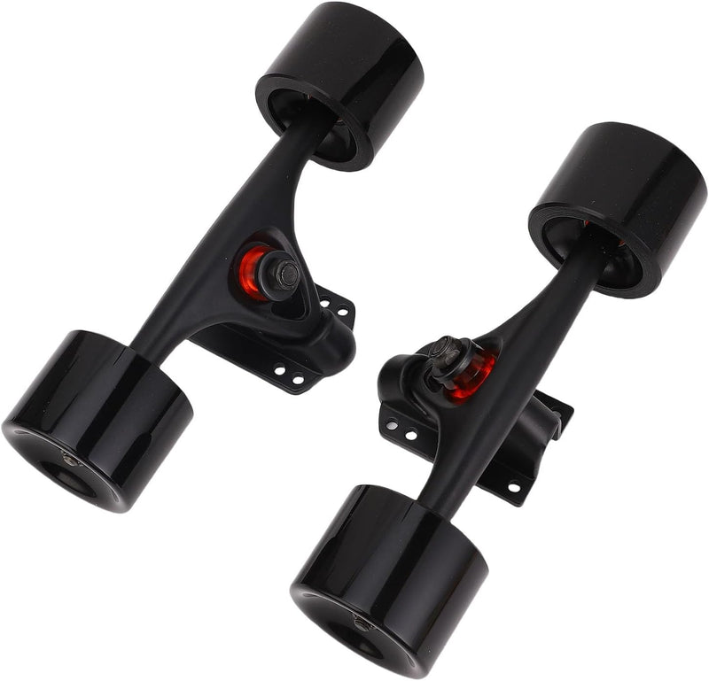 Laden Sie das Bild in Galerie -Viewer, Longboard trucks 7 inch met 65 x 51 mm wielen 2 stuks – complete truck set – skateboard accessoires
