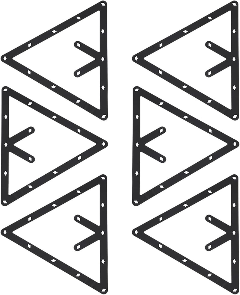 Load image into Gallery viewer, Biljart driehoek rack zwart
