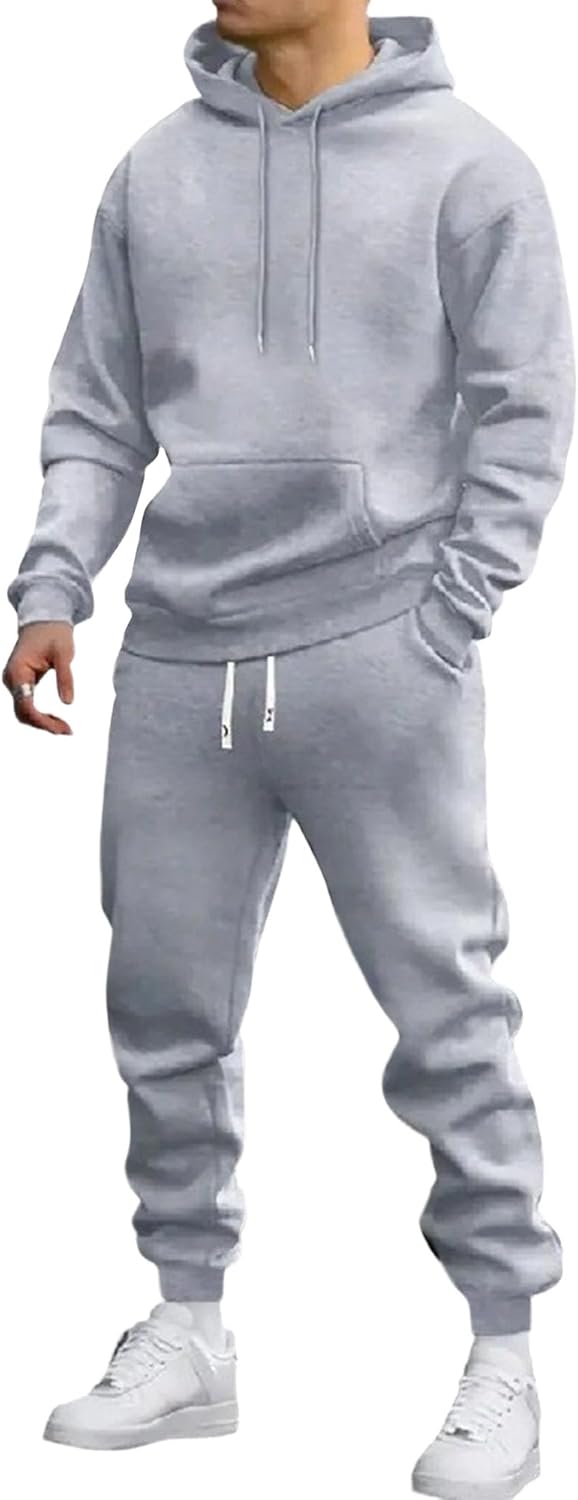 Chargez l'image dans la visionneuse de la galerie, Heren trainingspak 2-delig met hoodie en joggingbroek
