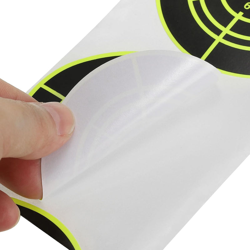 Załaduj obraz do przeglądarki galerii, Schietdoel stickers 200 stuks 76 mm groen-zwart – zelfklevende doelwitstickers – boogschieten schiettraining accessoires

