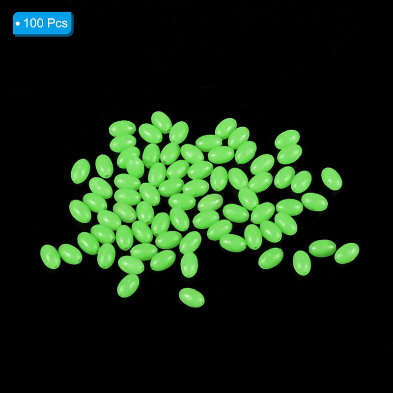 Chargez l'image dans la visionneuse de la galerie, Lichtgevende viskralen 100 stuks 8 x 6 mm met opbergdoos – glow beads – visaccessoires
