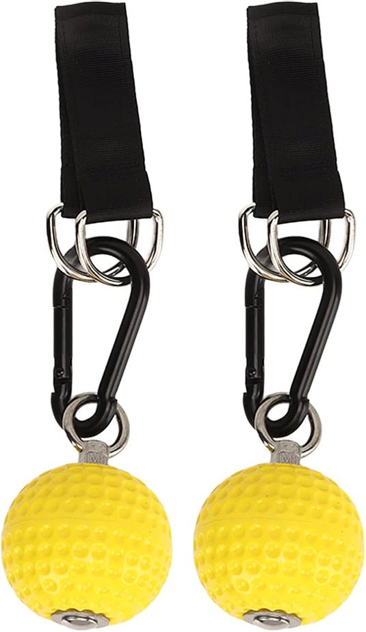 Pull-up balgreep voor griptraining geel