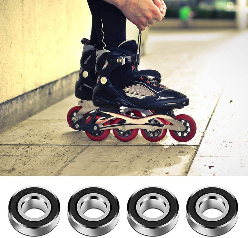 Laad afbeelding in Galerijviewer, Skateboard lagers 608 set van 8
