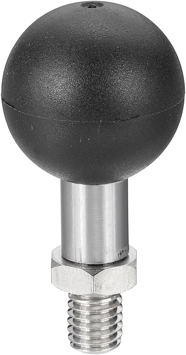 Chargez l'image dans la visionneuse de la galerie, Kogeladapter 1 inch met M6 schroefdraad van roestvrij staal – ball mount adapter – camera accessoires
