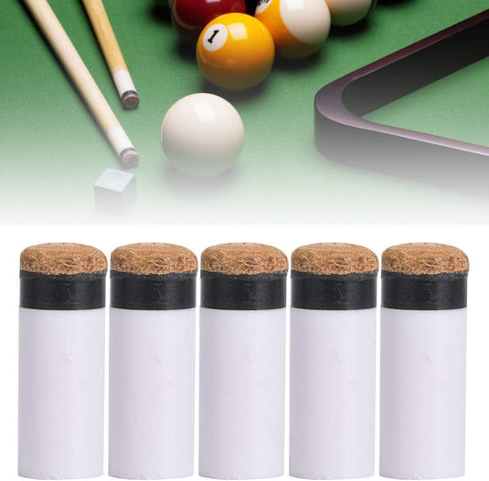 Biljartkeu pomeransen 10 stuks van leer en kunststof voor snooker en pool – keutips – biljartonderdelen
