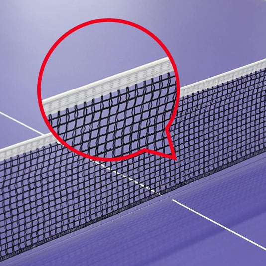 Tafeltennis vervangingsnetten 2 stuks 180 x 14 cm van slijtvast polyester – pingpongnetten – tafeltennisuitrusting