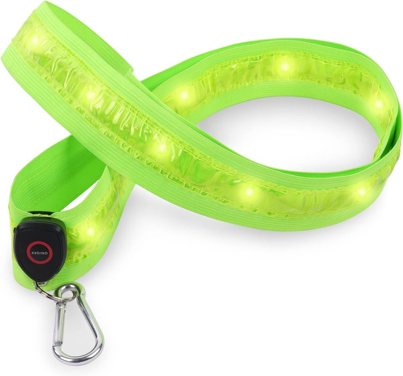 Laad afbeelding in Galerijviewer, flintronic Led-veiligheidsschouderriem, USB-oplaadbaar, led-lichtende enkele schouderriem met 3 verlichtingsmodi, voor mannen en vrouwen, nachtwandelingen, hardlopen, fietsen, joggen
