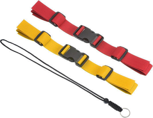 Verstelbare rugzak borstband set met snelgesp en veiligheidskoord – borstriem – outdoor accessoires