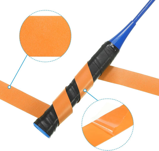 Racket grip tape set 9 stuks roze