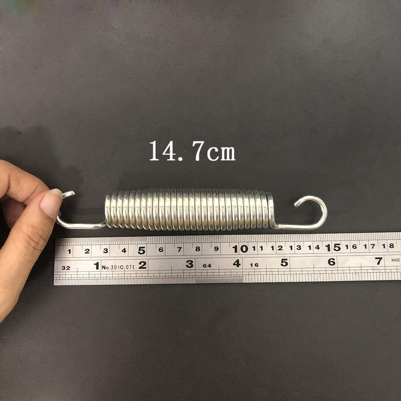 Laden Sie das Bild in Galerie -Viewer, Trampolineveren 5 stuks 147 mm met veertrekker en driehoeksgesp – vervangingsveren – trampoline accessoires
